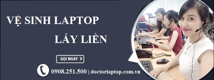 Vệ sinh laptop lấy liền tphcm - 1