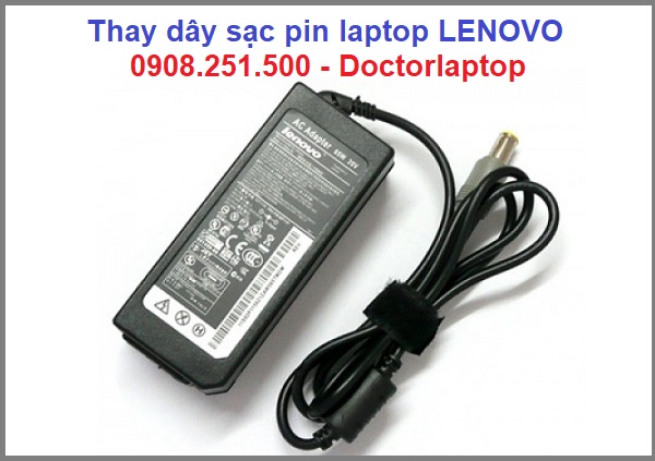 Thay dây sạc pin laptop lenovo - 1