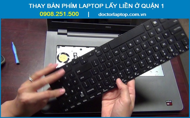 Thay bàn phím laptop quận 1 - 1