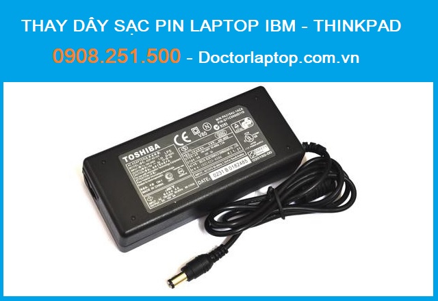 Thay dây sạc pin laptop ibm - thinkpad - 1