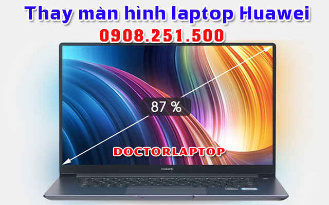 Thay màn hình laptop huawei - 1