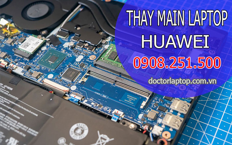 Thay main laptop huawei - 1