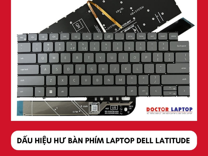 Bàn phím laptop dell latitude - 3