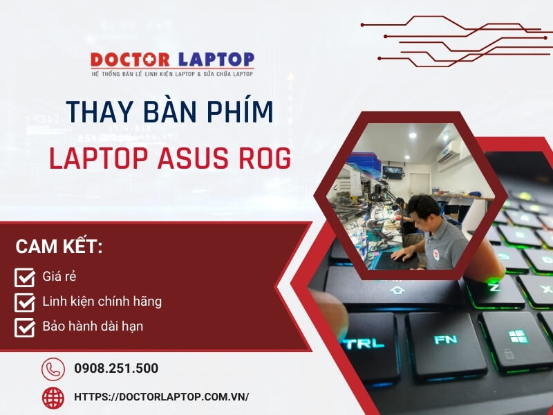 Bàn phím laptop asus rog - 3