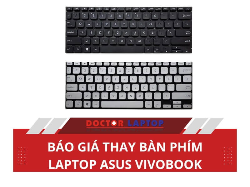 Bàn phím laptop asus vivobook - 1