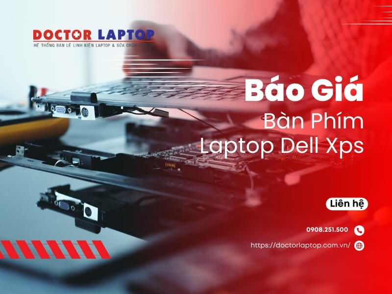 Bàn phím laptop dell xps - 1