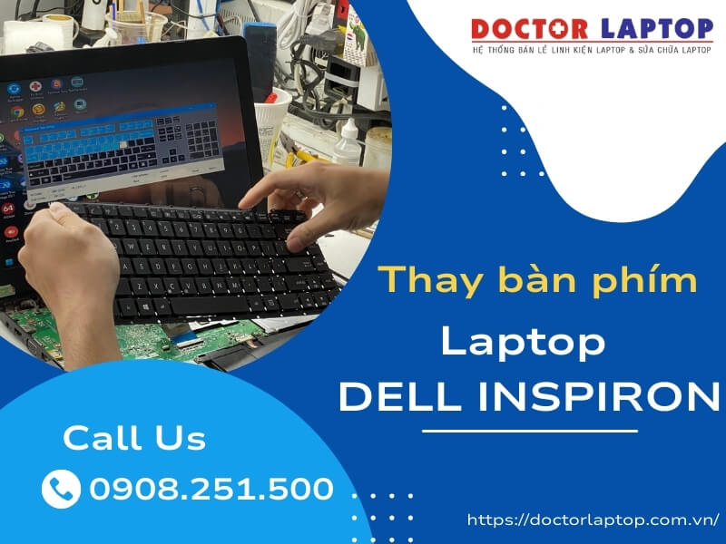 Bàn phím laptop dell inspiron - 1