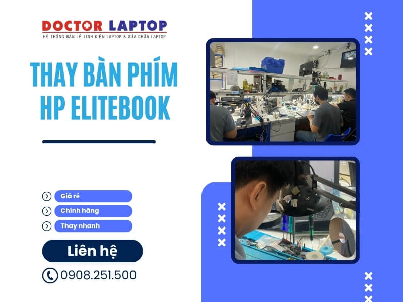 Bàn phím laptop hp elitebook - 4