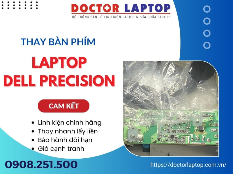 Bàn phím laptop dell precision - 4