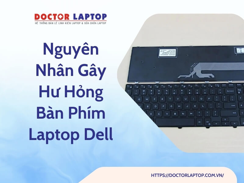 Thay bàn phím laptop dell - 3