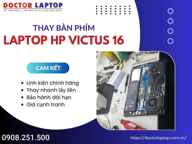 Bàn phím laptop hp victus 16 - 3