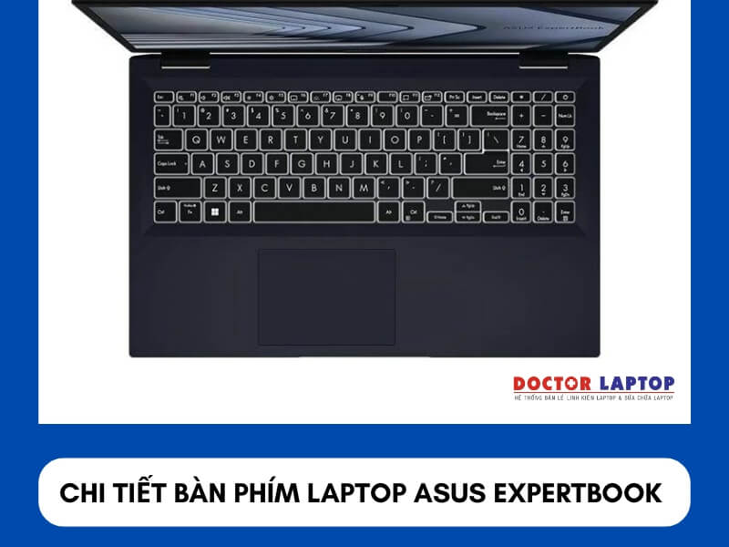 Bàn phím laptop asus expertbook - 1