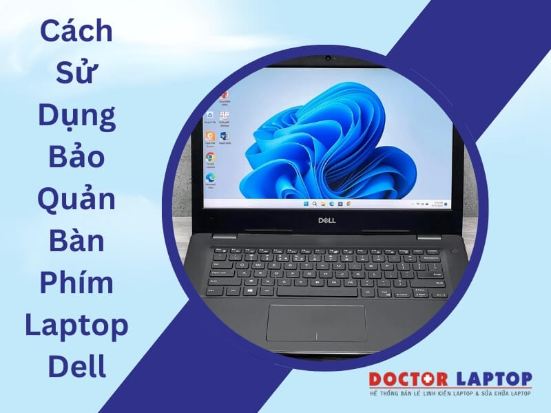 Thay bàn phím laptop dell - 5