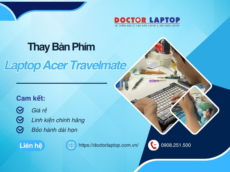 Bàn phím laptop acer travelmate - 4