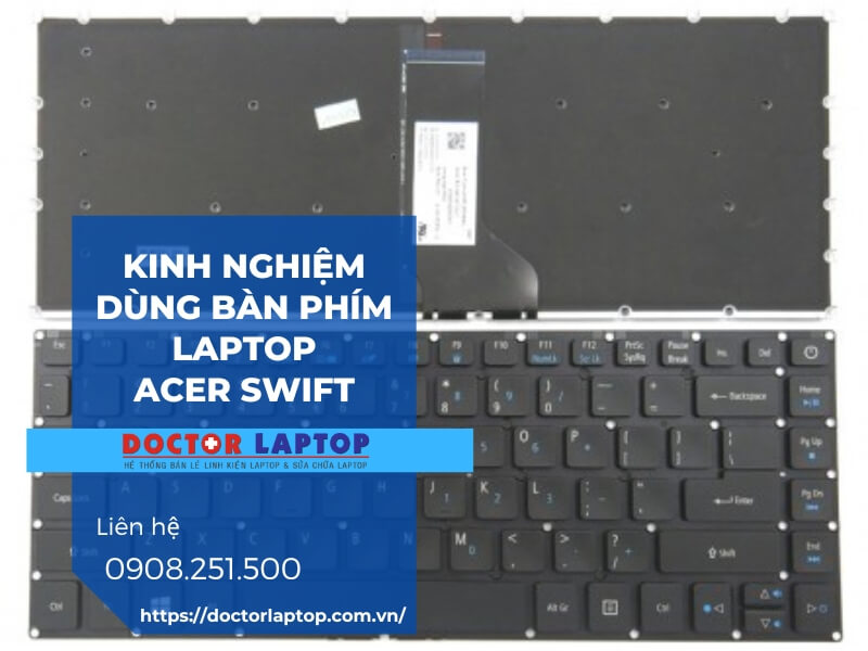 Bàn phím laptop acer swift - 4