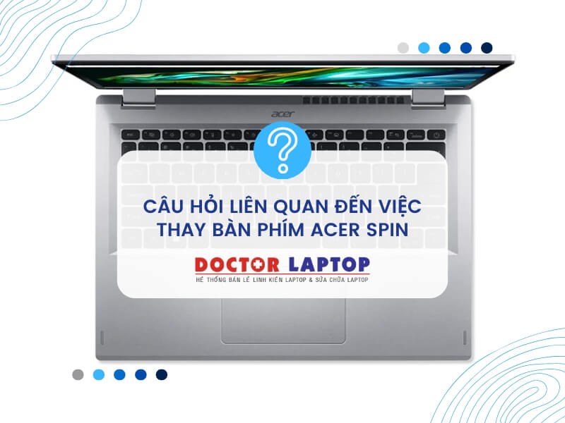 Bàn phím laptop acer spin - 5