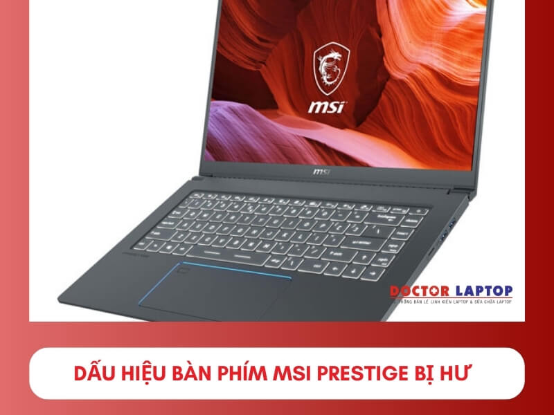 Bàn phím laptop msi prestige - 2