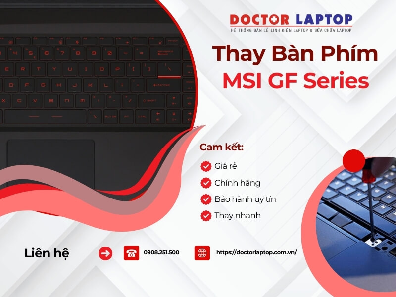 Bàn phím laptop msi gf series - 3