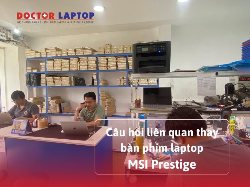 Bàn phím laptop msi prestige - 5