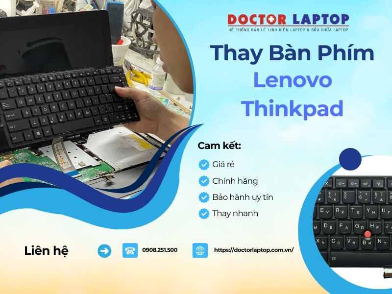 Bàn phím laptop lenovo thinkpad - 4