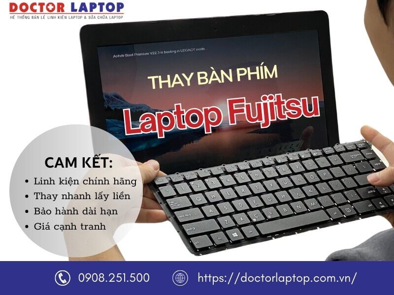 Thay bàn phím fujitsu - 4