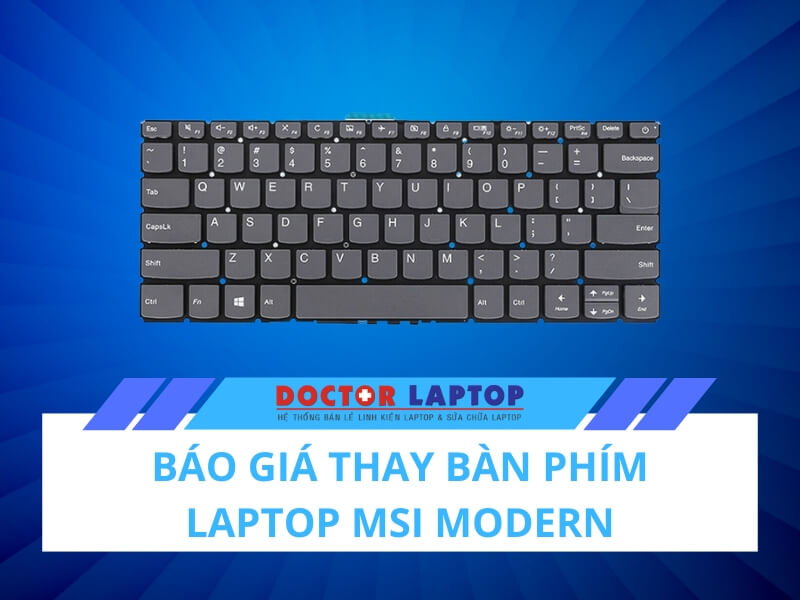 Bàn phím laptop msi modern - 1