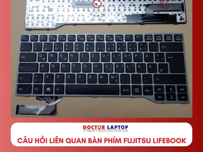 Bàn phím laptop fujitsu lifebook - 4