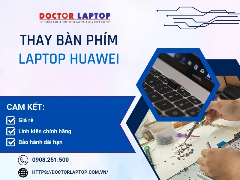 Bàn phím laptop huawei - 4