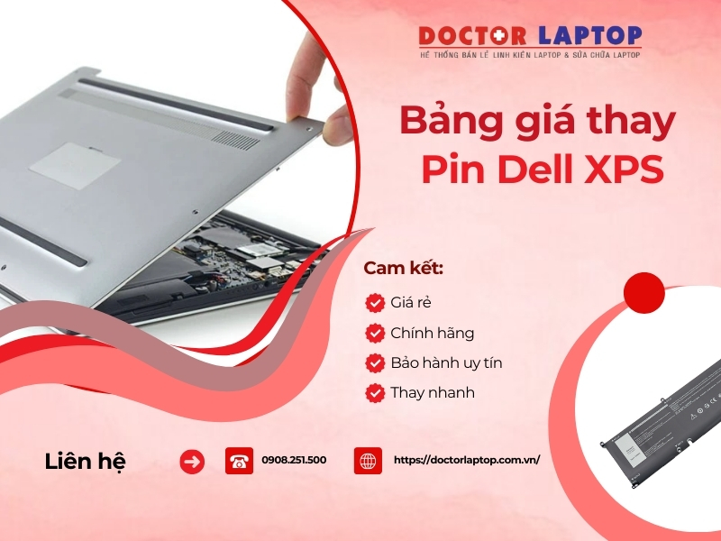 Pin laptop dell xps - 2