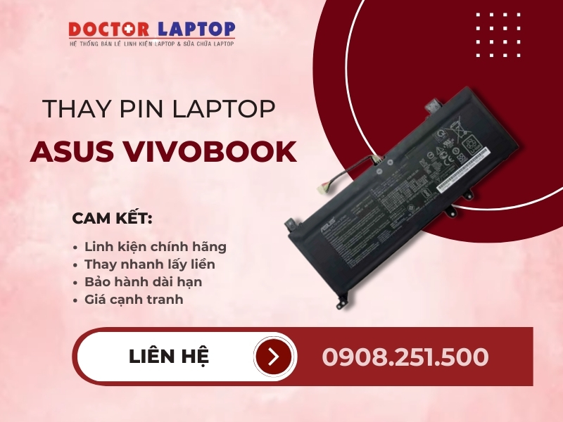 Pin laptop asus vivobook - 4