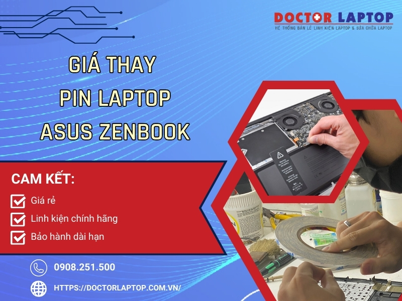 Pin laptop asus zenbook - 1