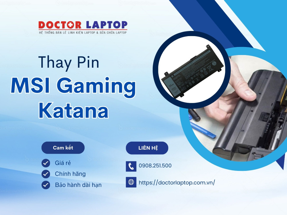 Pin laptop msi gaming katana - 2