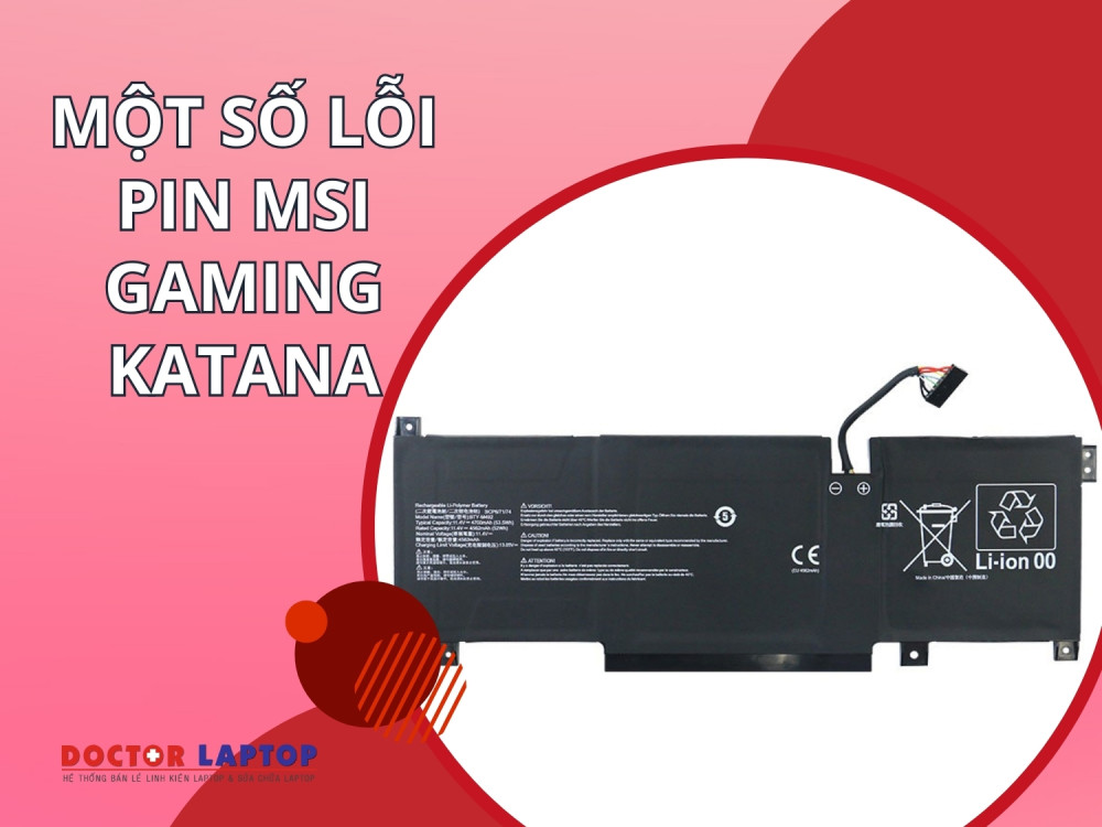 Pin laptop msi gaming katana - 1