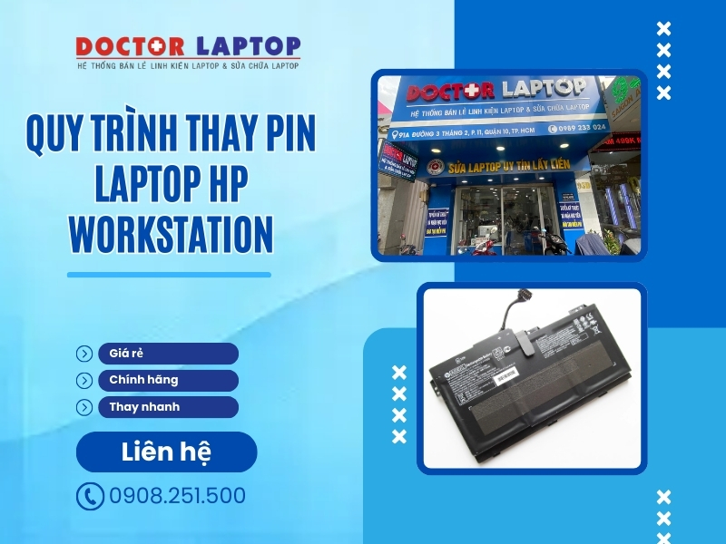 Pin laptop hp workstation - 3