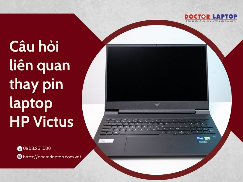 Pin laptop hp victus 16 - 4