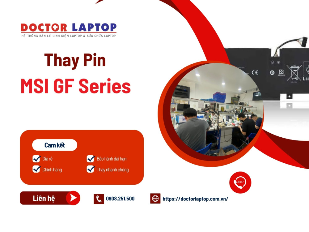 Pin laptop msi gf series - 3