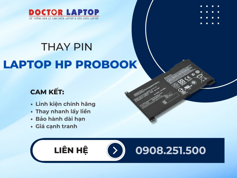 Pin laptop hp probook - 4