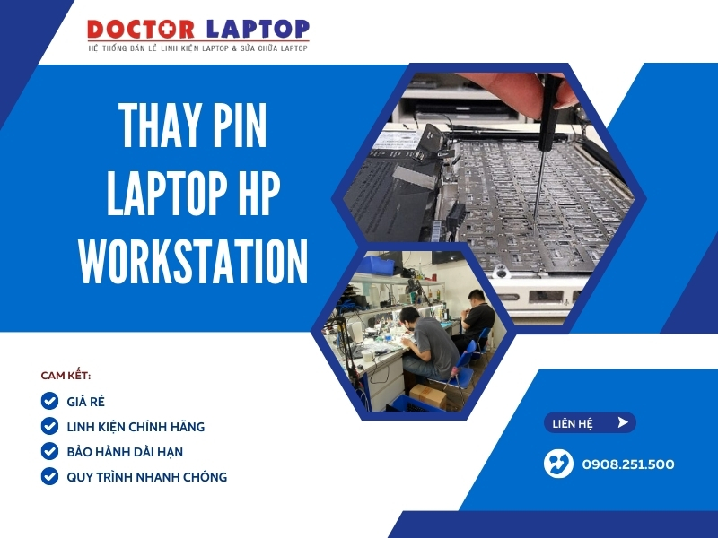 Pin laptop hp workstation - 2