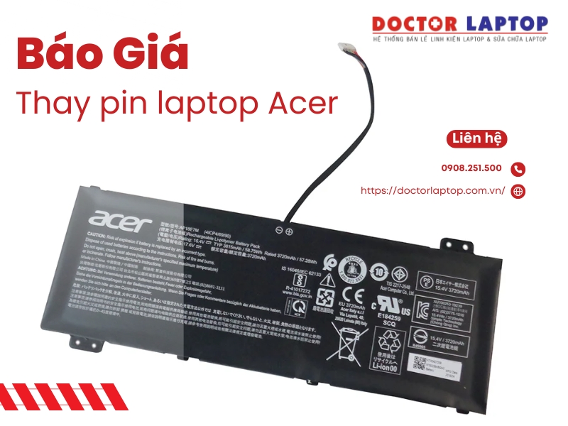 Pin laptop acer - 2