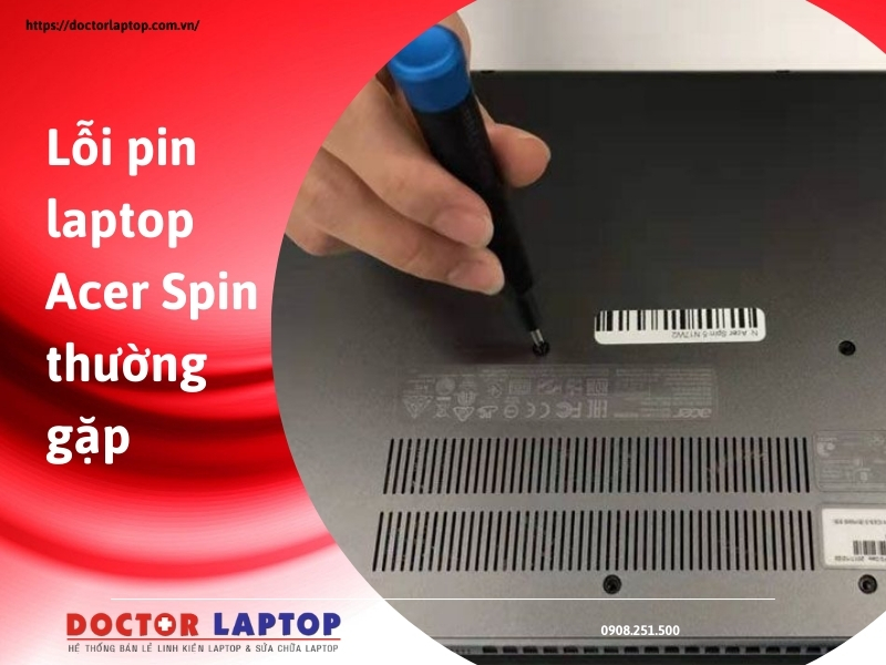 Pin laptop acer spin - 1