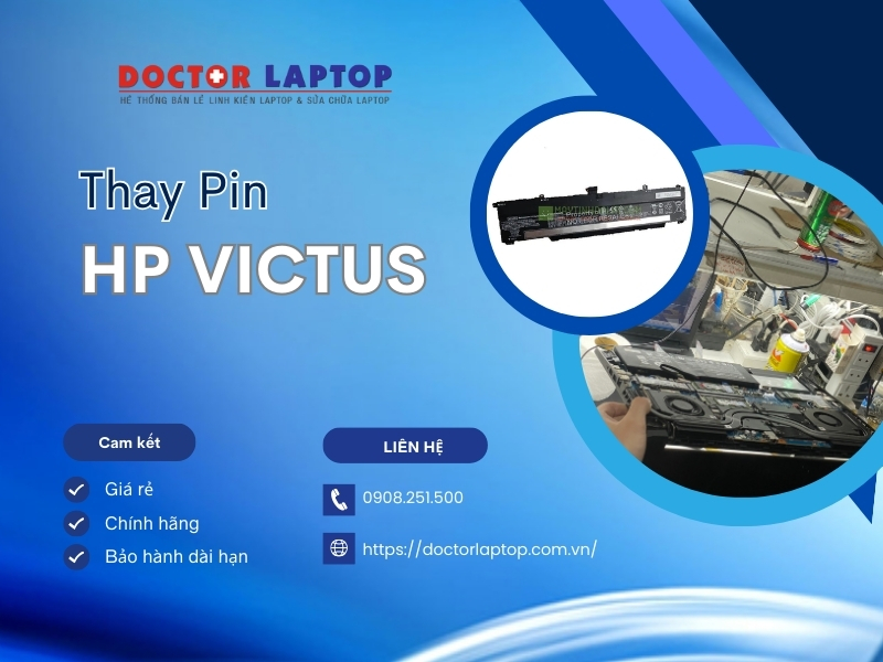 Pin laptop hp victus 16 - 3