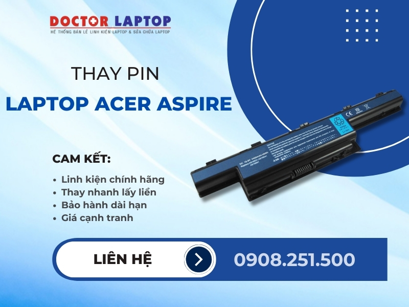 Pin laptop acer aspire - 3