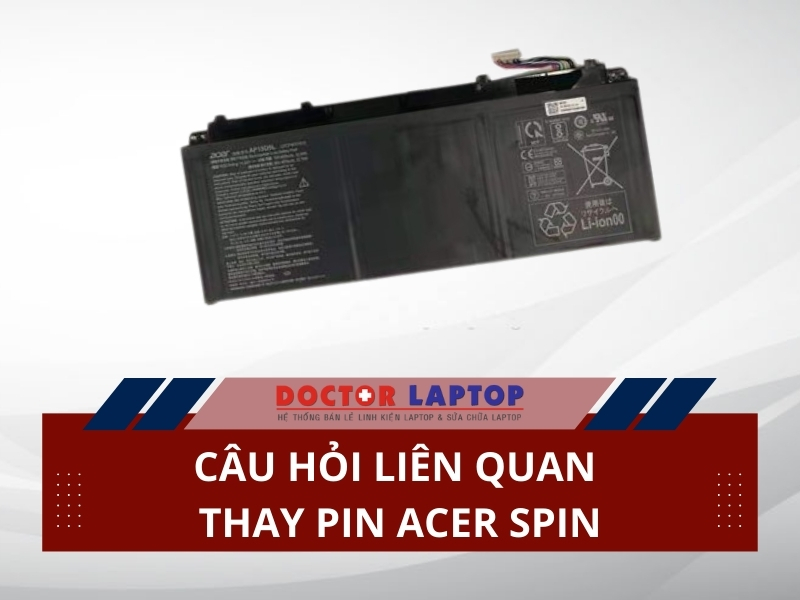 Pin laptop acer spin - 5