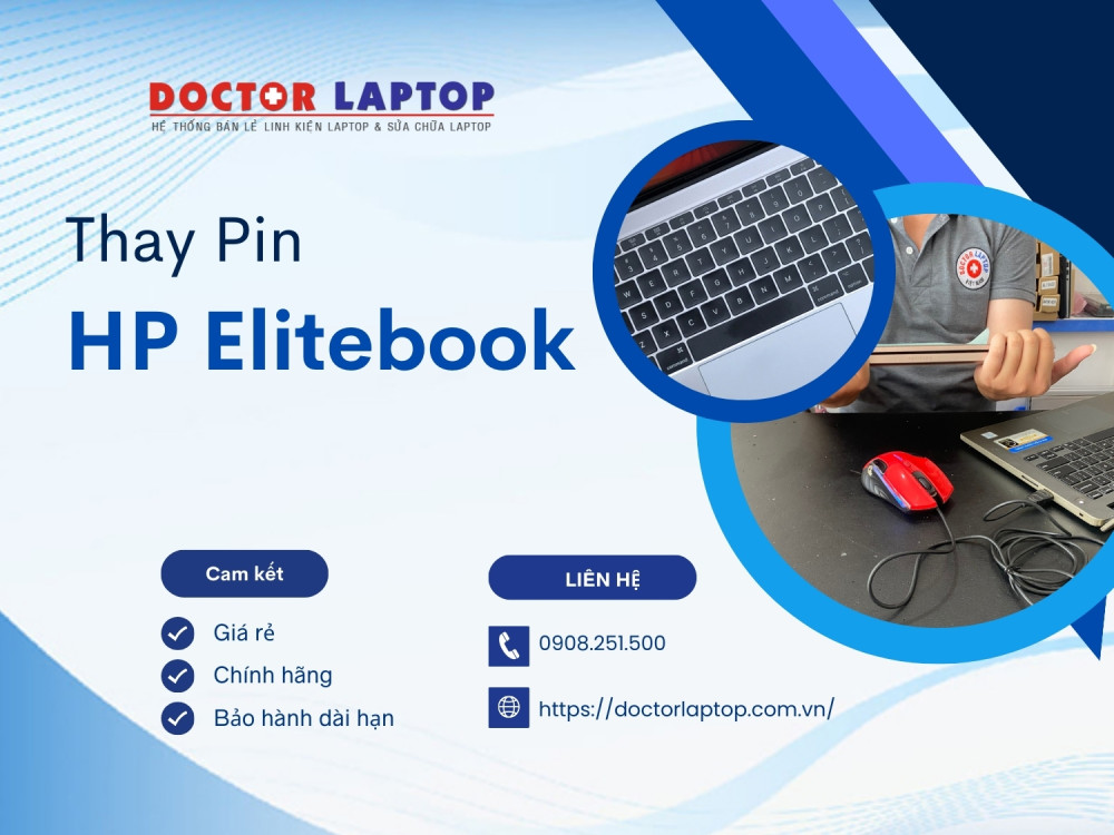 Pin laptop hp elitebook - 3