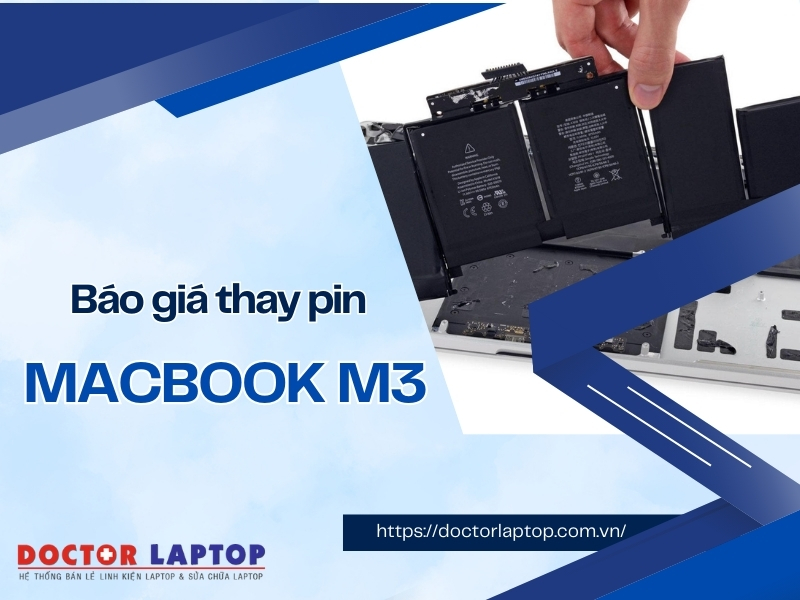 Pin macbook m3 - 2