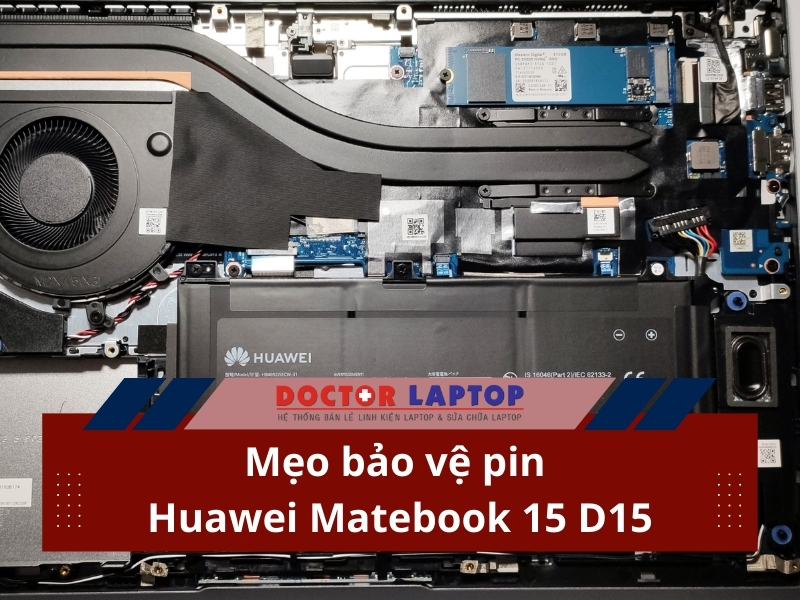 Pin huawei matebook 15 d15 - 2