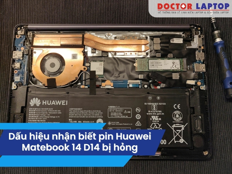 Pin huawei matebook 14 d14 - 2