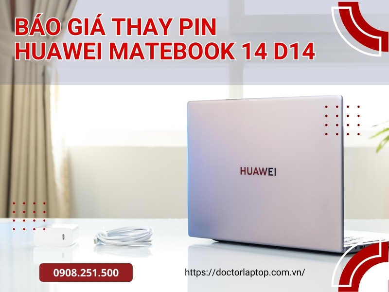 Pin huawei matebook 14 d14 - 1