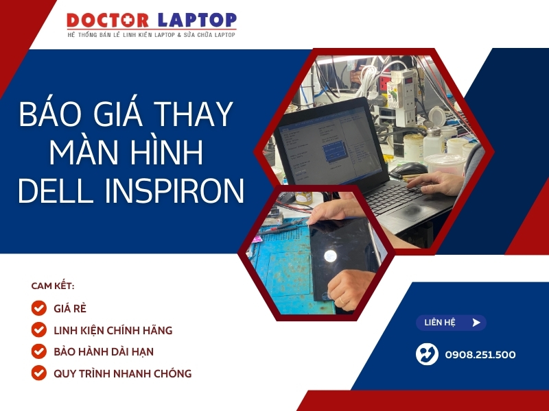 Màn hình dell inspiron - 3