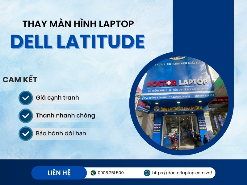 Màn hình dell latitude - 4